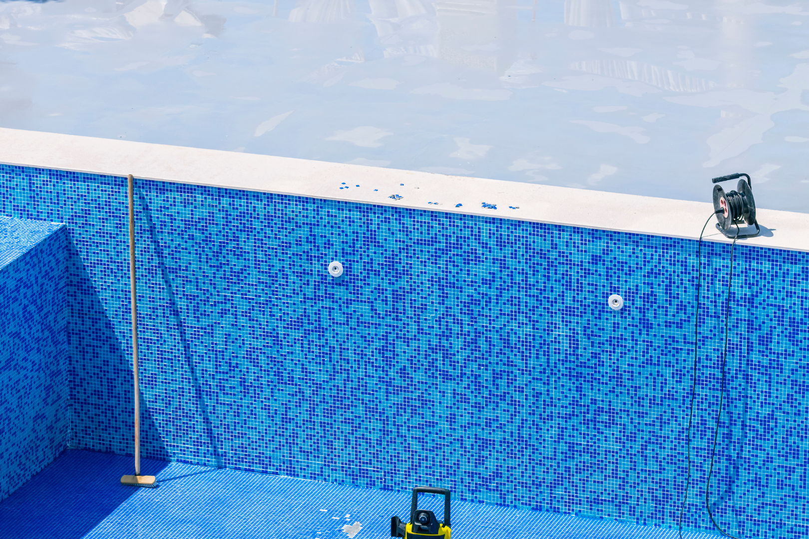 Pool tile repair